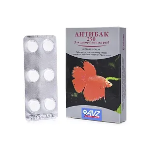 Антибак 250  Таблетки для приготовления раствора: описание, применение, купить по цене производителя